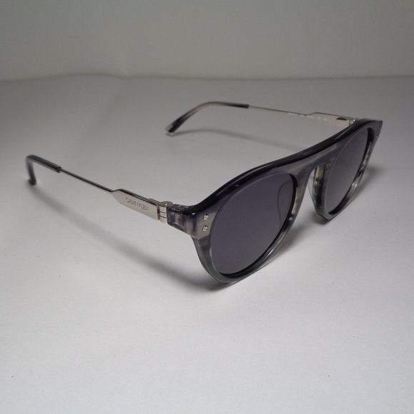 Calvin Klein CK20701S Smoke Green Gradient Horn New Women\